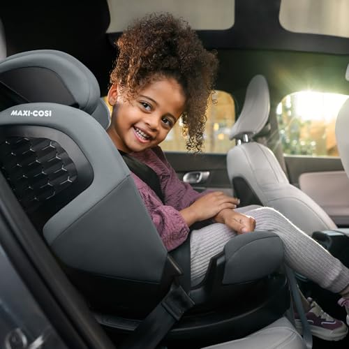 Maxi-Cosi Emerald 360 S i-Size Silla de Coche Giratoria, de 0-12 Años (40-150 cm), Protección G-CELL, Tonal Graphite