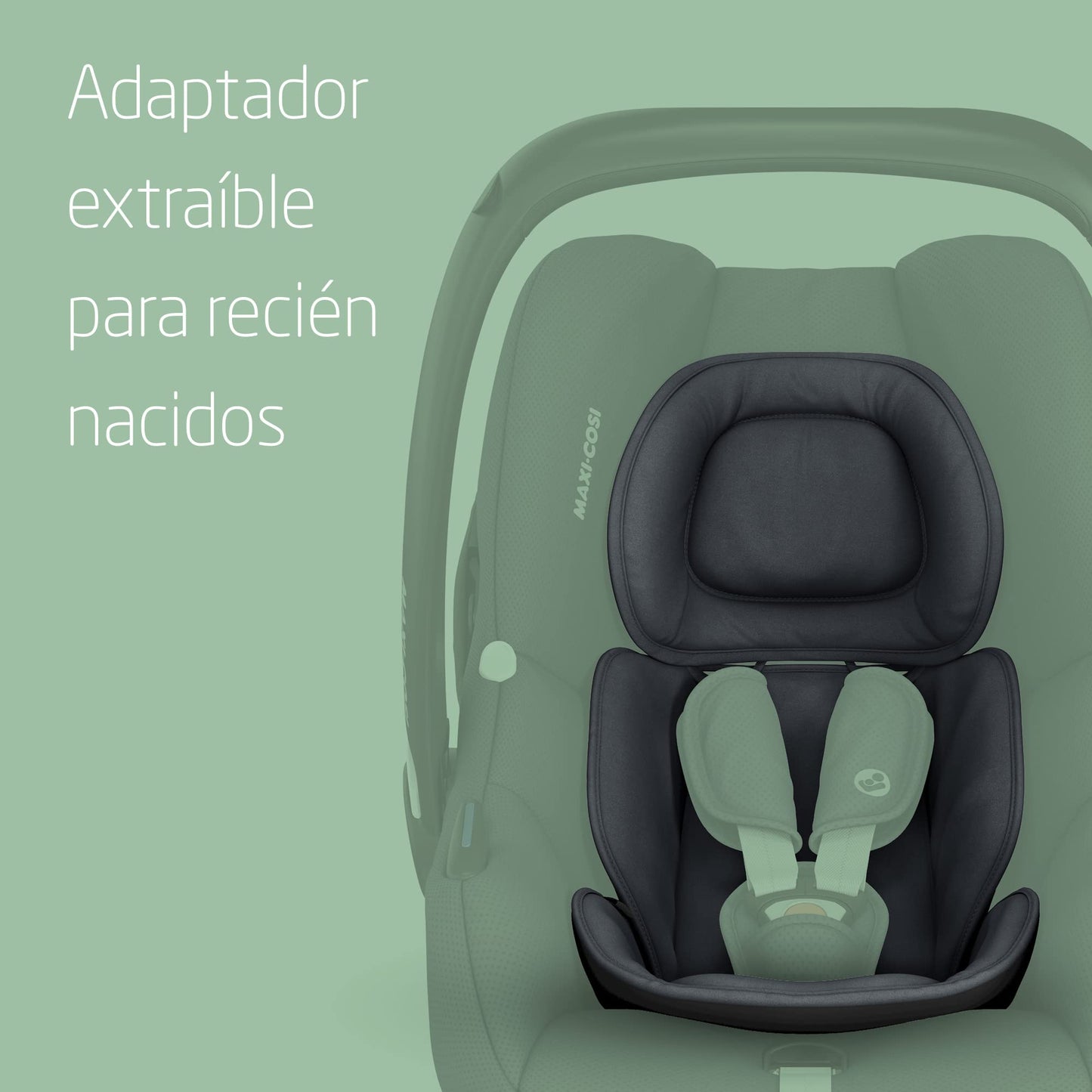 Maxi-Cosi CabrioFix i-Size Silla de Coche para Bebé, de 0-12 Meses (hasta 12 kg), 3.2 kg, Compatible con Cochecitos, Essential Graphite