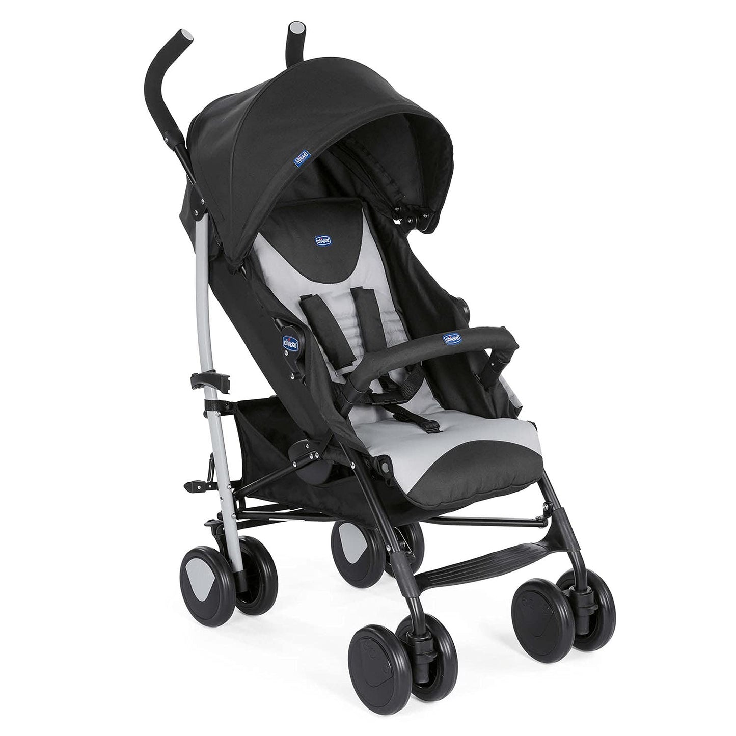 Chicco Echo Silla de Paseo Ligera, Plegable, desde el Nacimiento, hasta 22 kg, Piedra