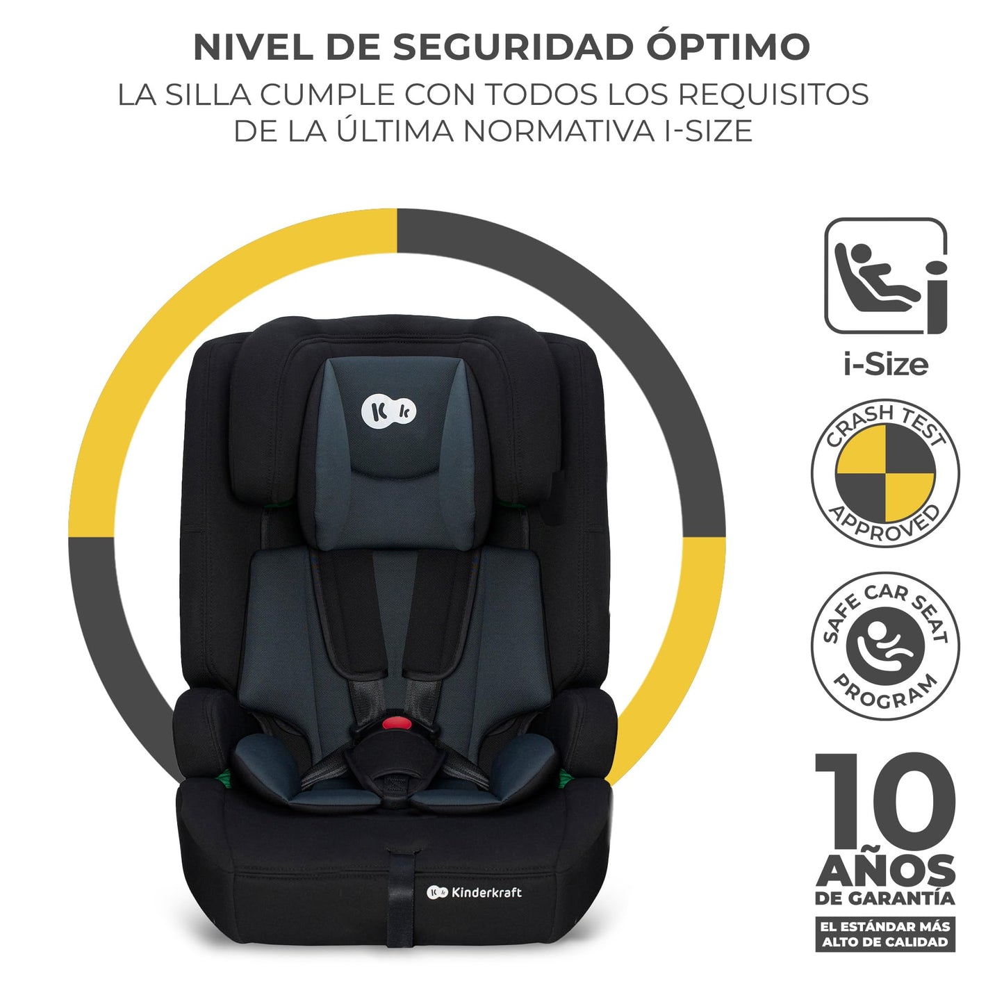 Silla de coche Kinderkraft SAFETY FIX 2 i-Size