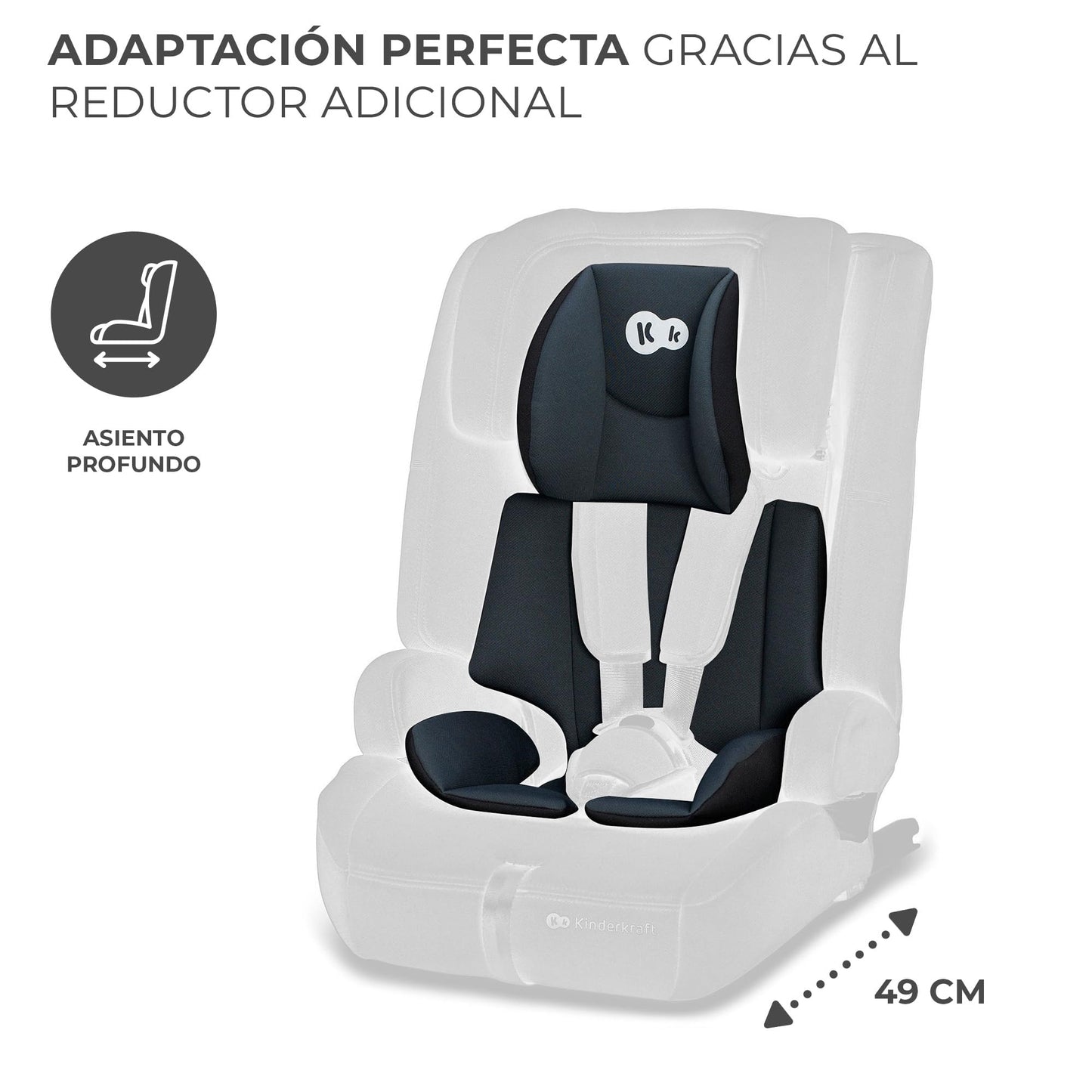 Silla de coche Kinderkraft SAFETY FIX 2 i-Size