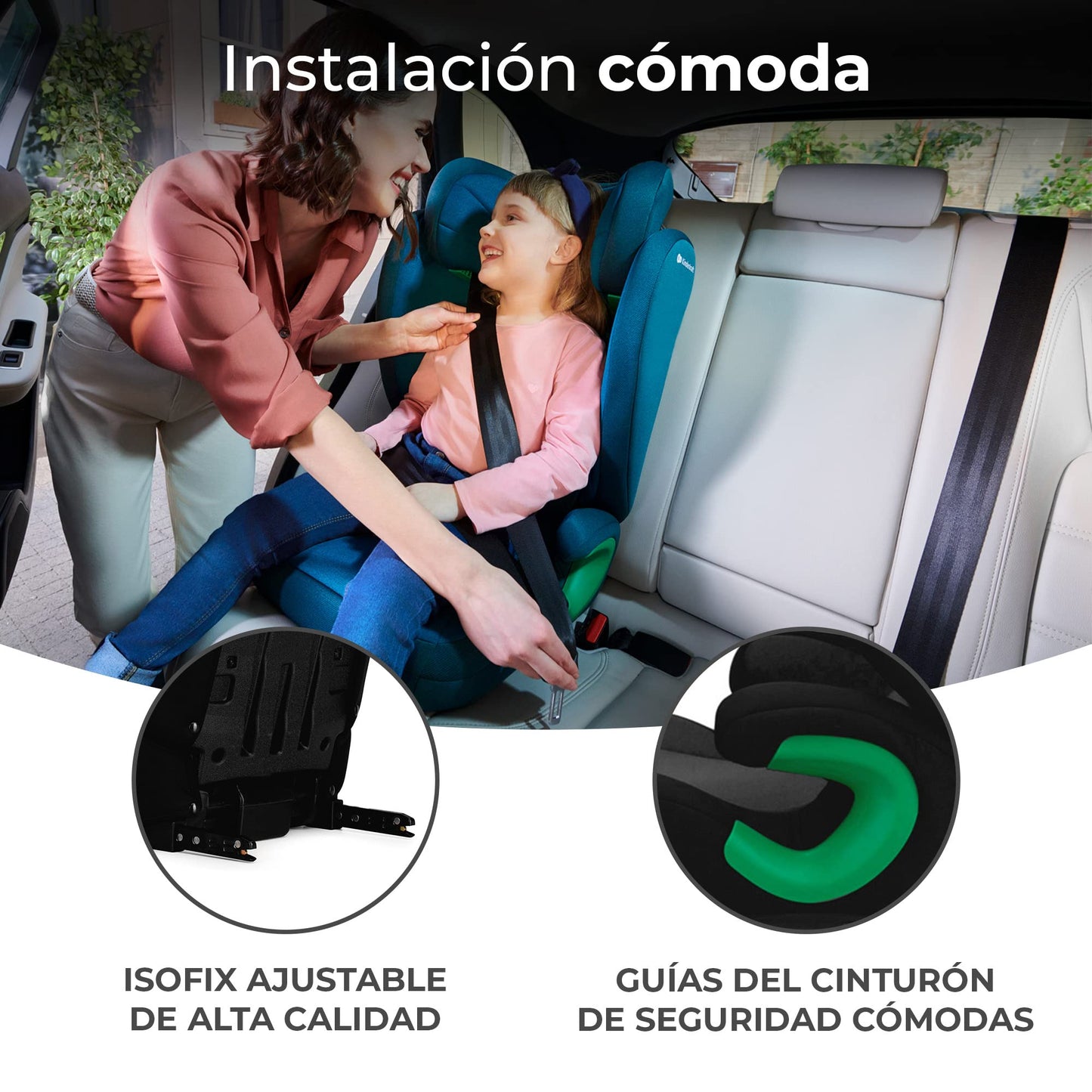 Silla de coche Kinderkraft JUNIOR FIX I-SIZE