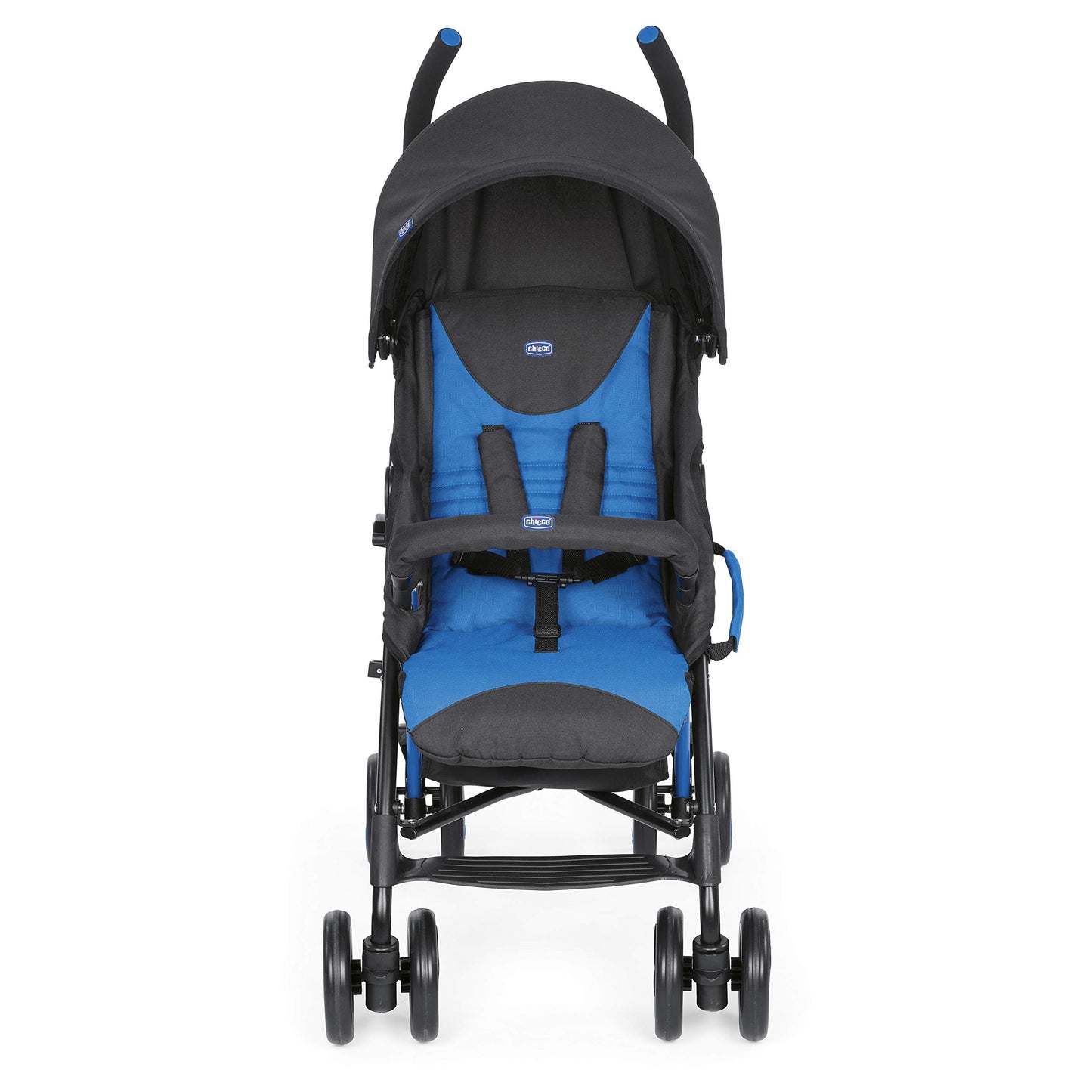 Chicco Echo Silla de Paseo Ligera y Compacta, Plegado Paraguas, desde el Nacimiento, hasta 22 kg, Azul