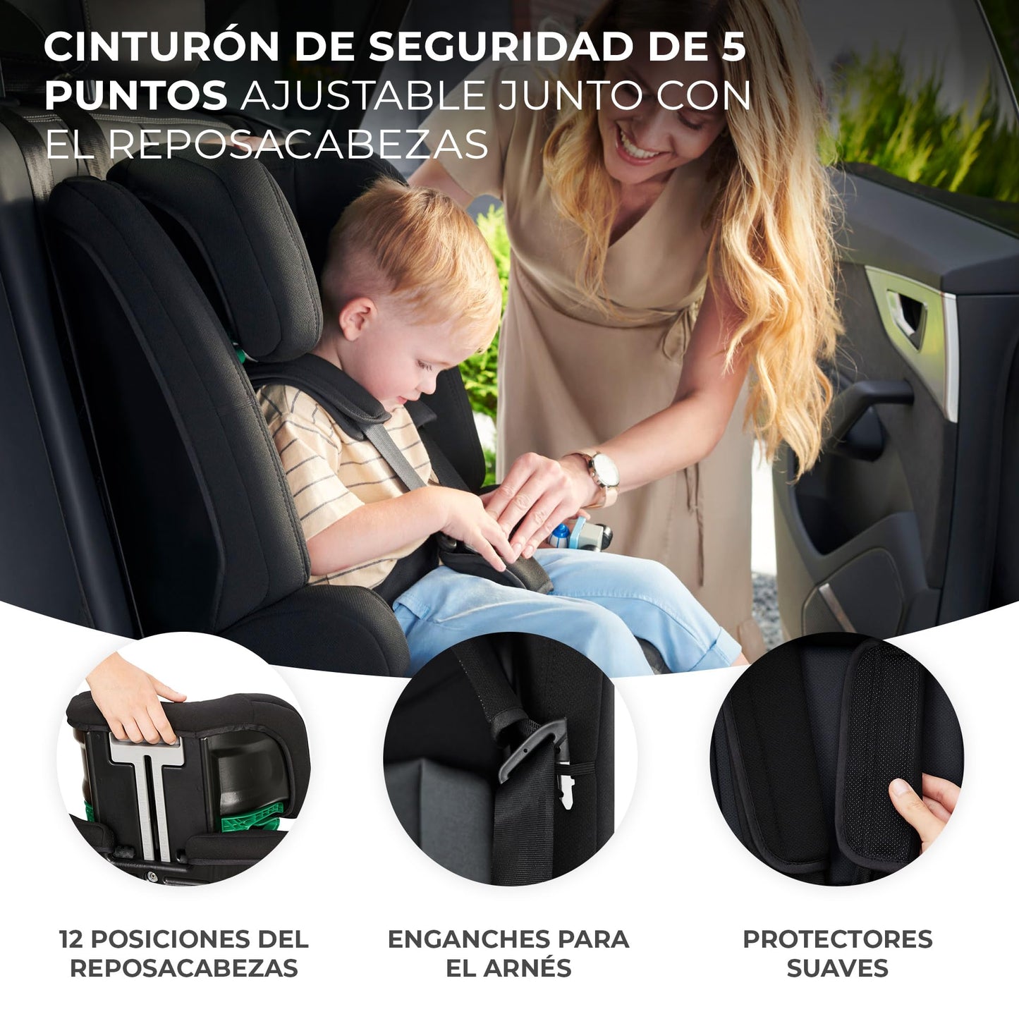 Silla de coche Kinderkraft SAFETY FIX 2 i-Size