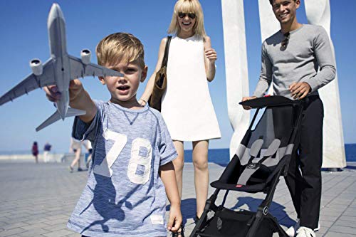 GB Gold Pockit Air All-Terrain Sillita de Paseo, Velvet Black (2019)