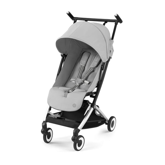 CYBEX Libelle Silla de Paseo Ligera, Arnés One-Pull, de 6 Meses a 4 Años (hasta 22 kg), 6 kg, Fog Grey