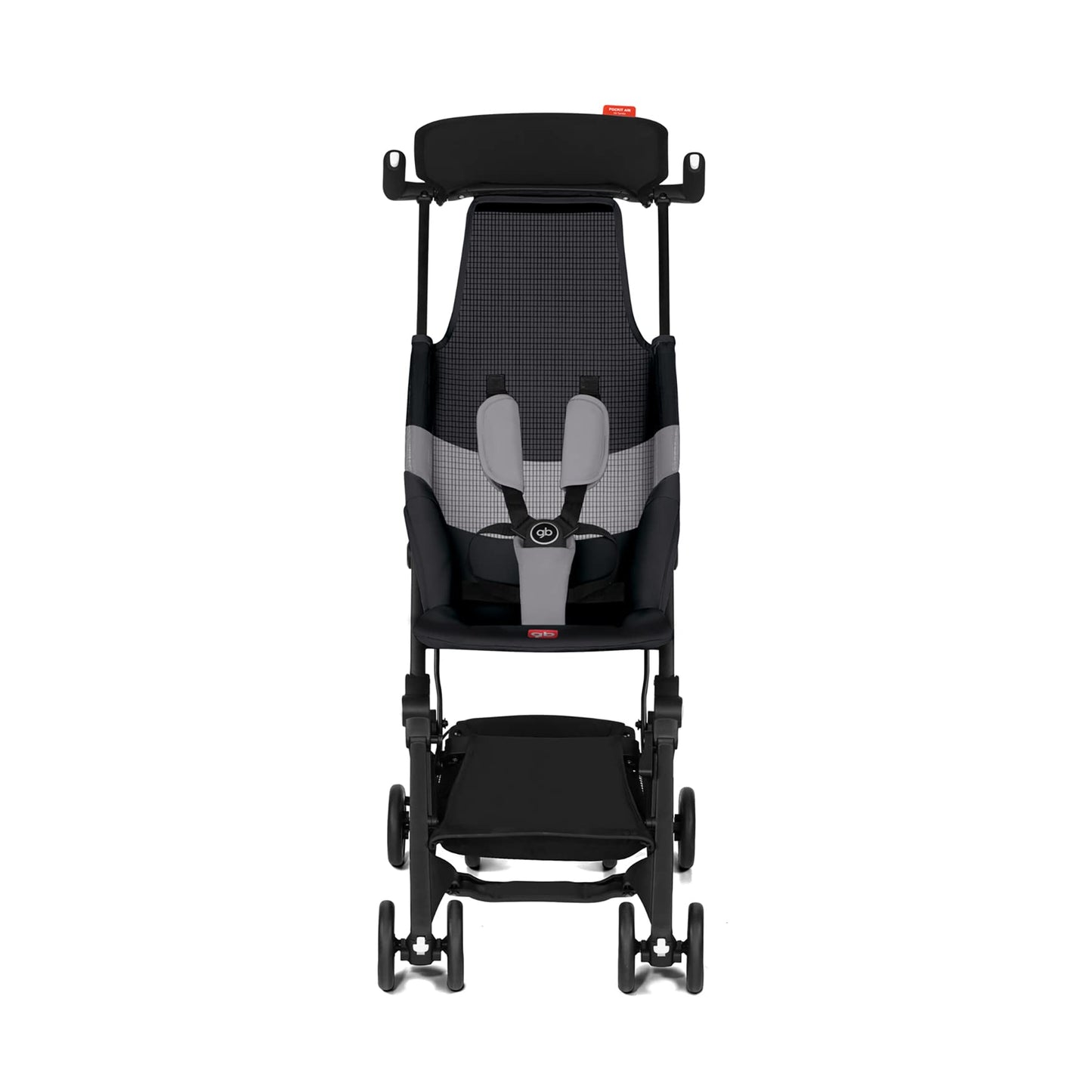 GB Gold Pockit Air All-Terrain Sillita de Paseo, Velvet Black (2019)
