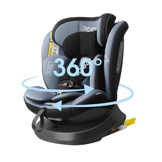 Silla de coche Reecle i-Size giratoria 360 con ISOFIX