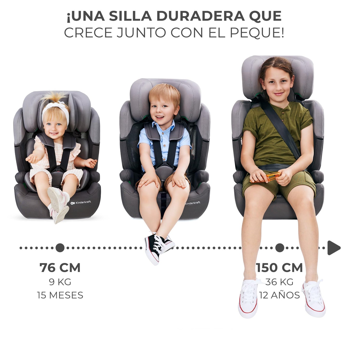 Silla de coche Kinderkraft COMFORT UP I-SIZE