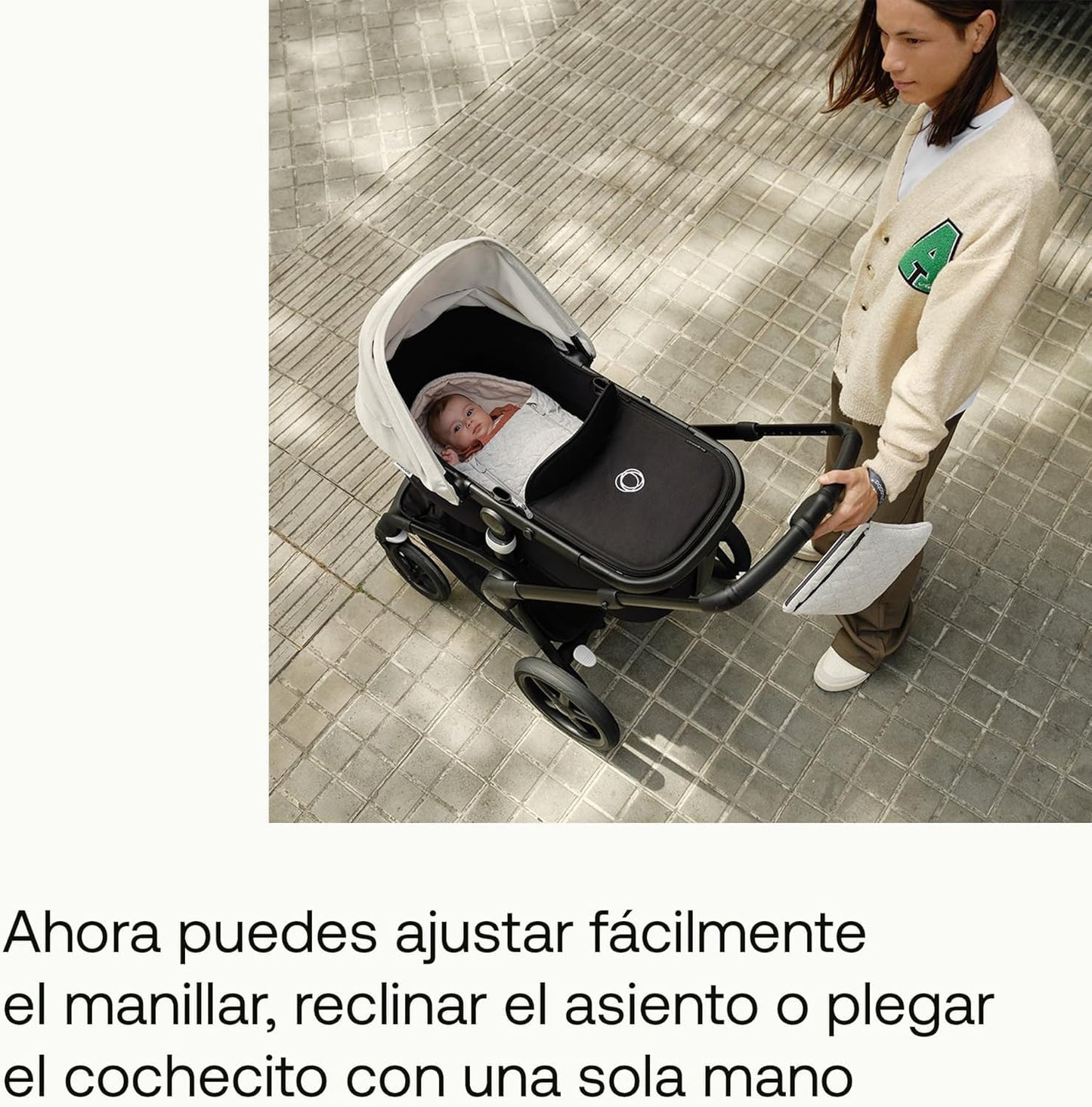 Bugaboo Fox 5 Cochecito de Bebé 2 en 1 Todo Terreno, Plegado Fácil, Edición Limitada Black Moonlight