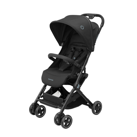 Maxi-Cosi Lara2 Silla de Paseo Ligera y Compacta, Plegado Automático, de 0-4 Años (hasta 22 kg), Essential Black