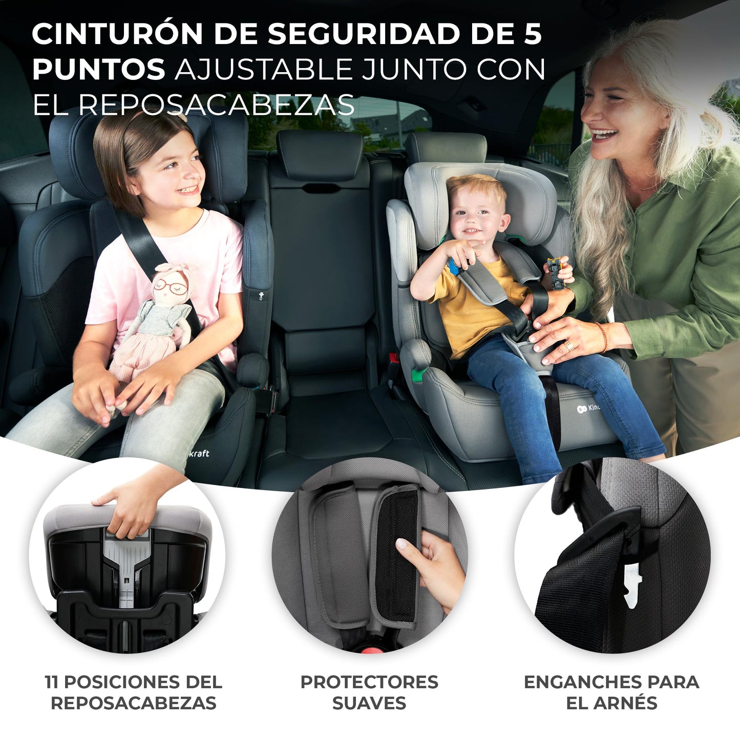 Silla de coche Kinderkraft COMFORT UP I-SIZE