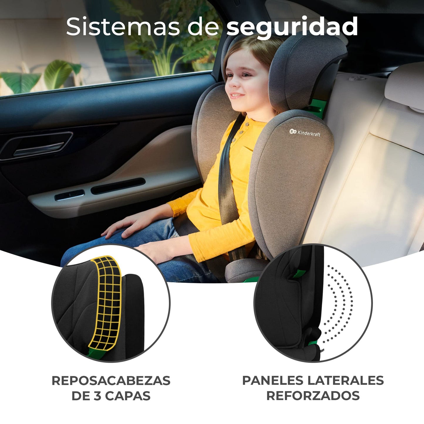 Silla de coche Kinderkraft JUNIOR FIX I-SIZE