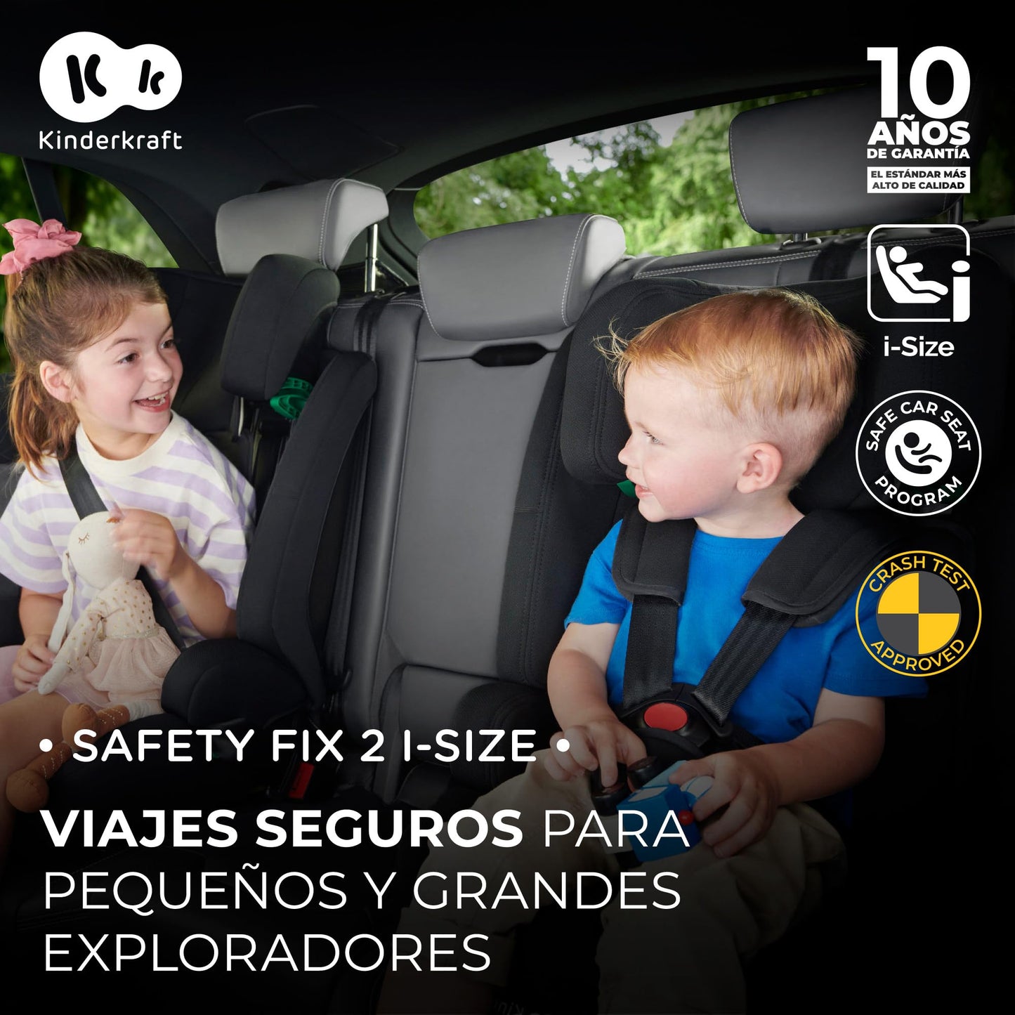 Silla de coche Kinderkraft SAFETY FIX 2 i-Size